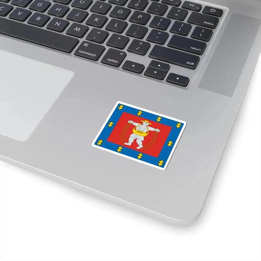 Marijampole County flag (Lithuania) STICKER Vinyl Kiss-Cut Decal - The Sticker Space