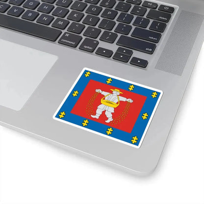 Marijampole County flag (Lithuania) STICKER Vinyl Kiss-Cut Decal - The Sticker Space