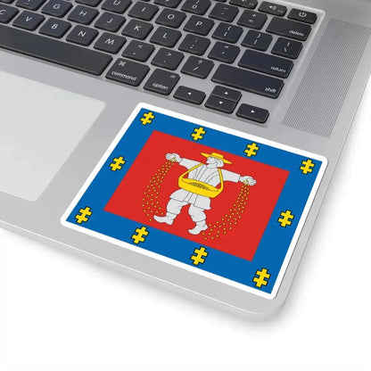 Marijampole County flag (Lithuania) STICKER Vinyl Kiss-Cut Decal - The Sticker Space