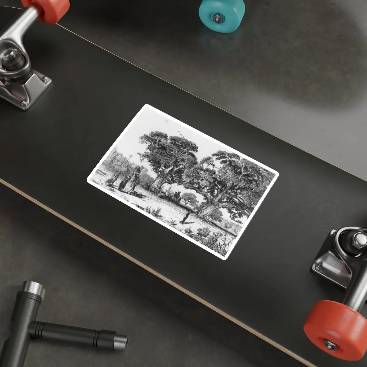 SKU:28177854449090373400 Sticker types:White Shape:Die-Cut Sizes:6" × 6"