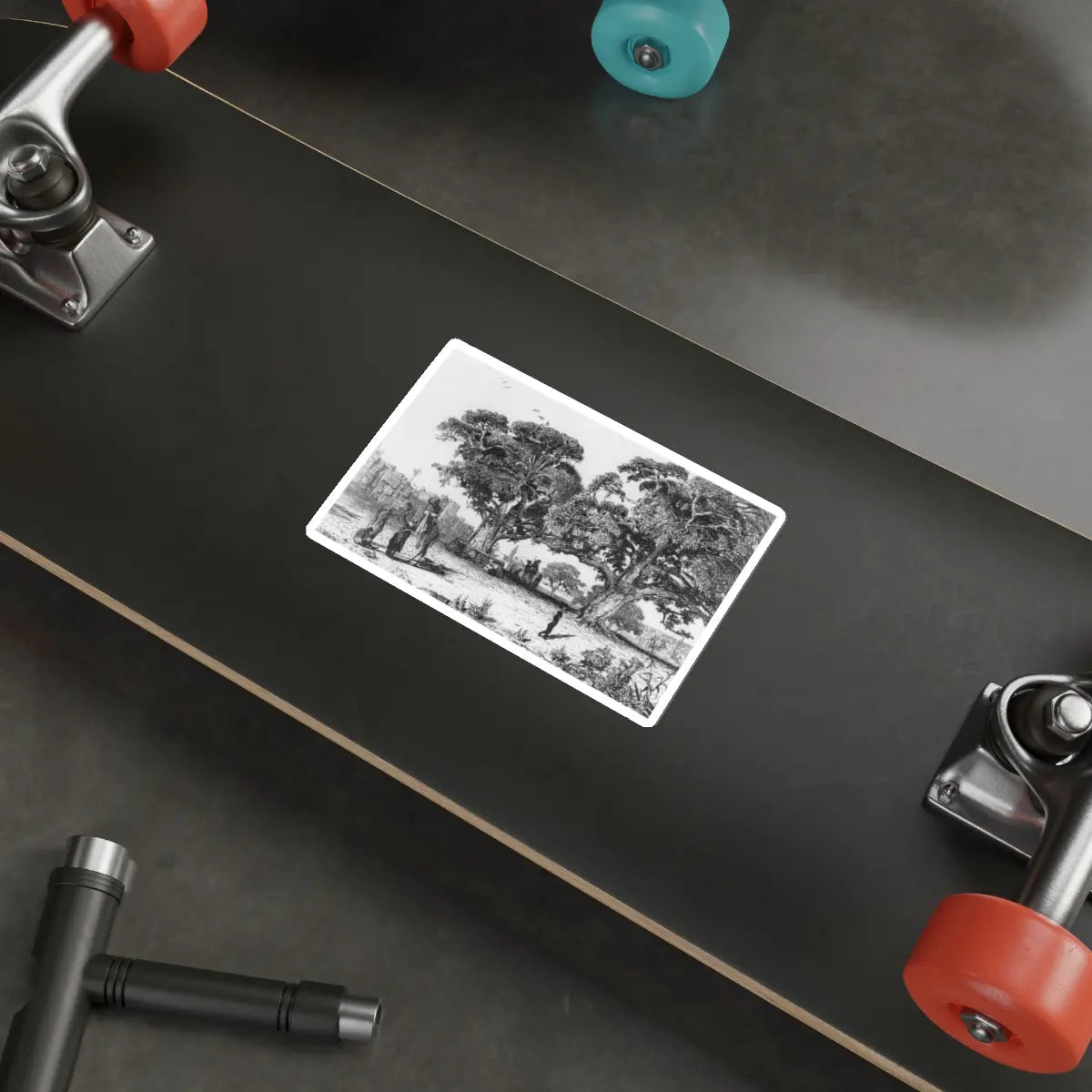 SKU:32090723703811100526 Sticker types:White Shape:Die-Cut Sizes:5" × 5"