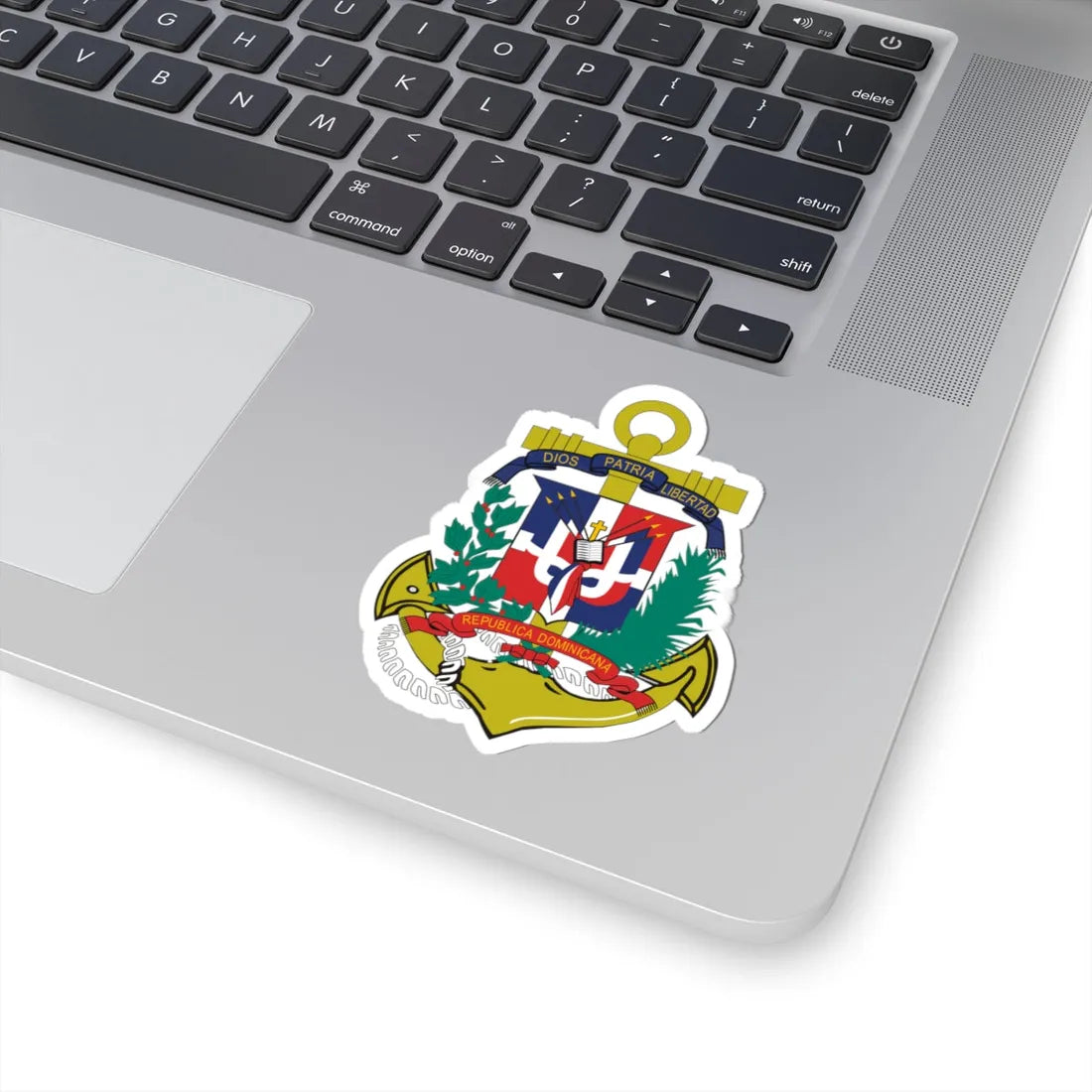 Marinalogosvg (Dominica) (Coat of Arms) STICKER Vinyl Kiss-Cut Decal - The Sticker Space