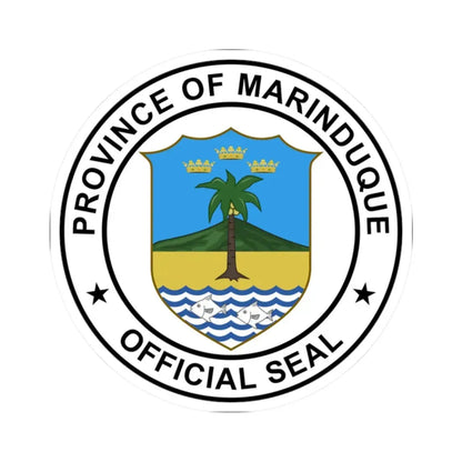 Marinduque old seal (Philippines) STICKER Vinyl Kiss-Cut Decal 2 Inch White - The Sticker Space