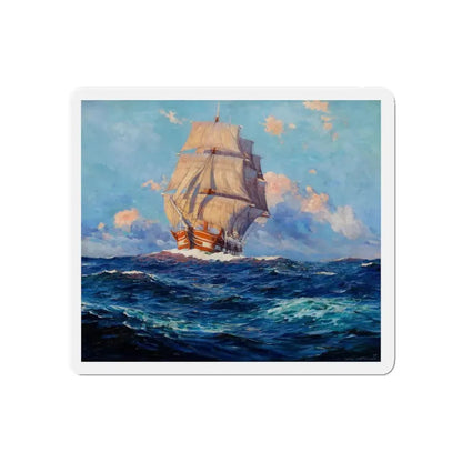 Marine, 1925 (Magazine Illustration) Refrigerator Magnet - The Sticker Space