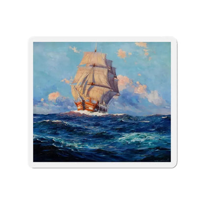 Marine, 1925 (Magazine Illustration) Refrigerator Magnet - The Sticker Space