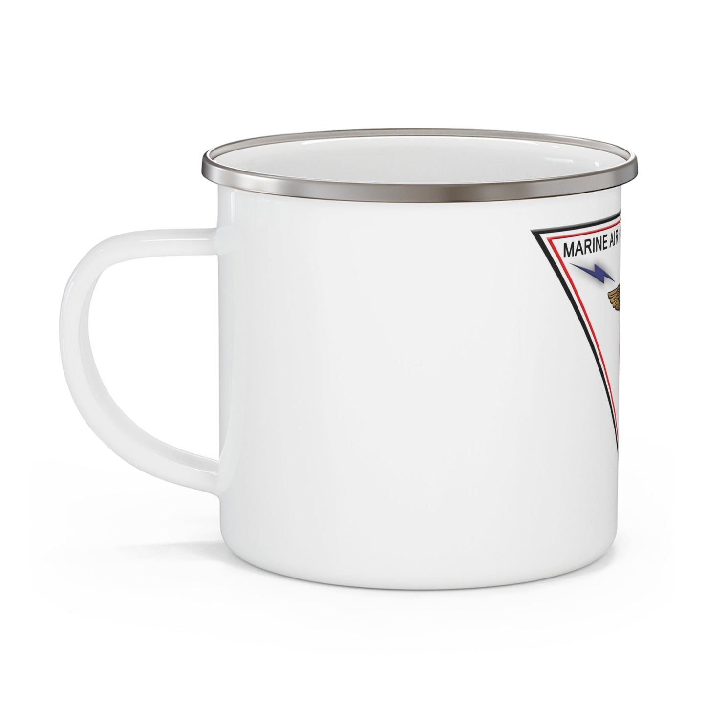 Marine Air Control Group 38 (USMC) Enamel Mug-12oz-The Sticker Space