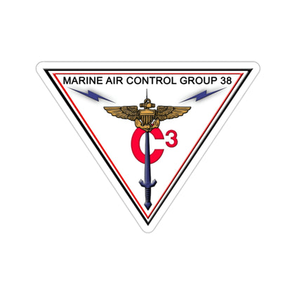 Marine Air Control Group 38 (USMC) STICKER Vinyl Die-Cut Decal-2 Inch-The Sticker Space
