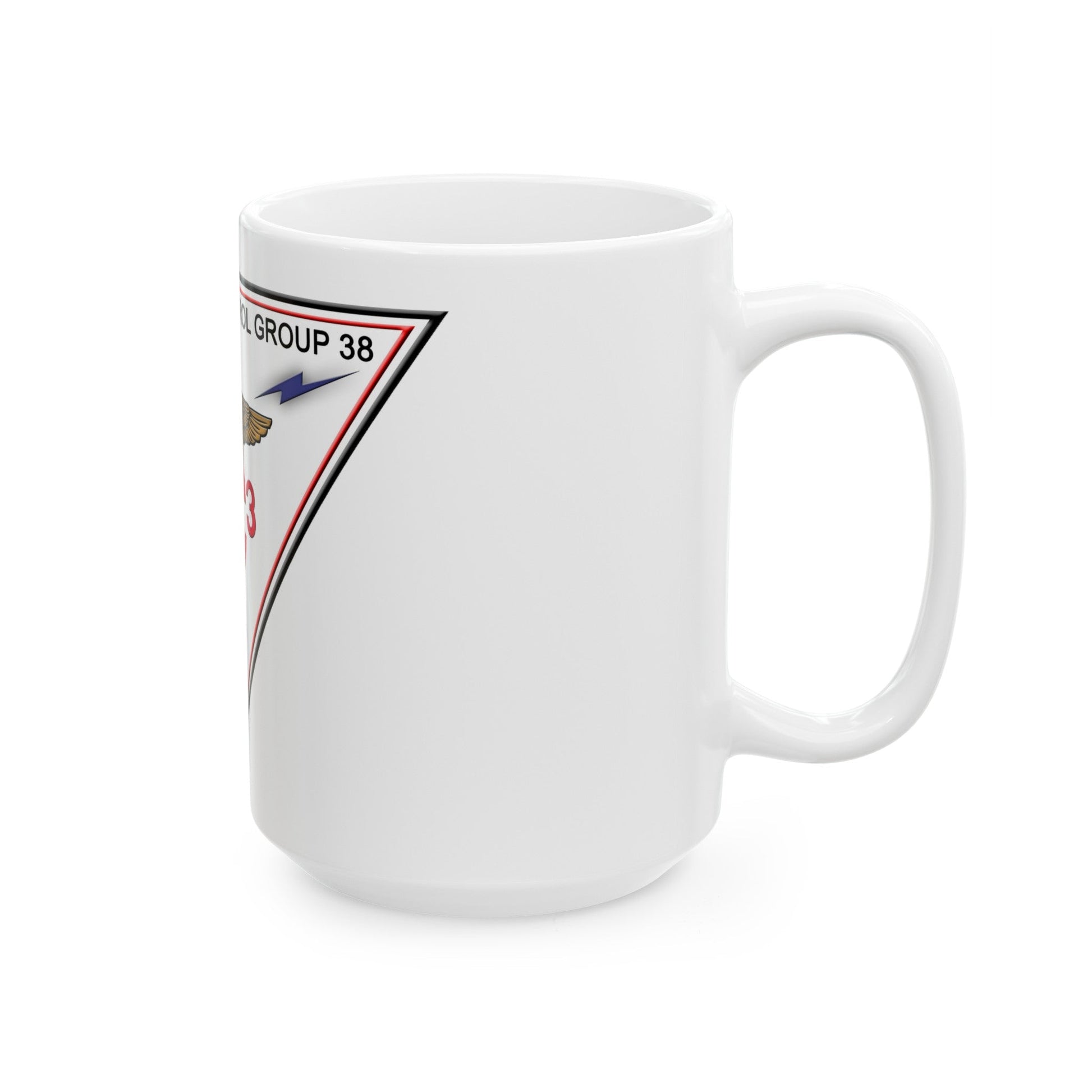 Marine Air Control Group 38 (USMC) White Coffee Mug-The Sticker Space