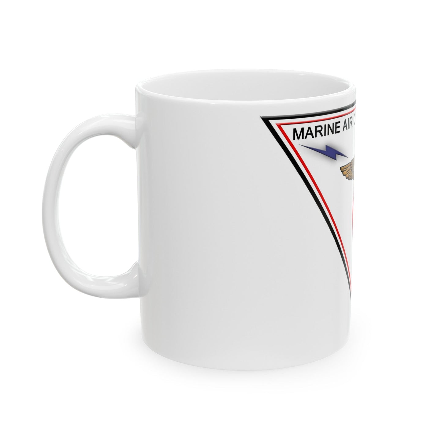 Marine Air Control Group 38 (USMC) White Coffee Mug-The Sticker Space