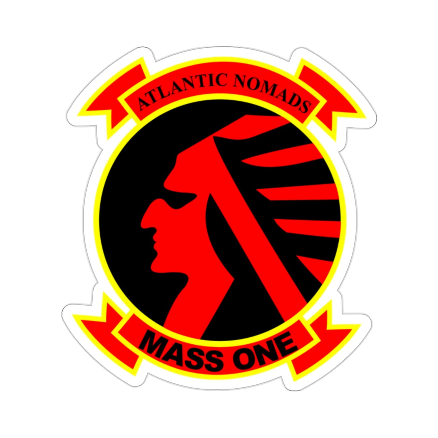 Marine Air Support Squadron 1 (USMC) STICKER Vinyl Die-Cut Decal-2 Inch-The Sticker Space