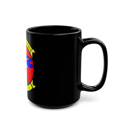 Marine Air Support Squadron 3 (USMC) Black Coffee Mug-The Sticker Space