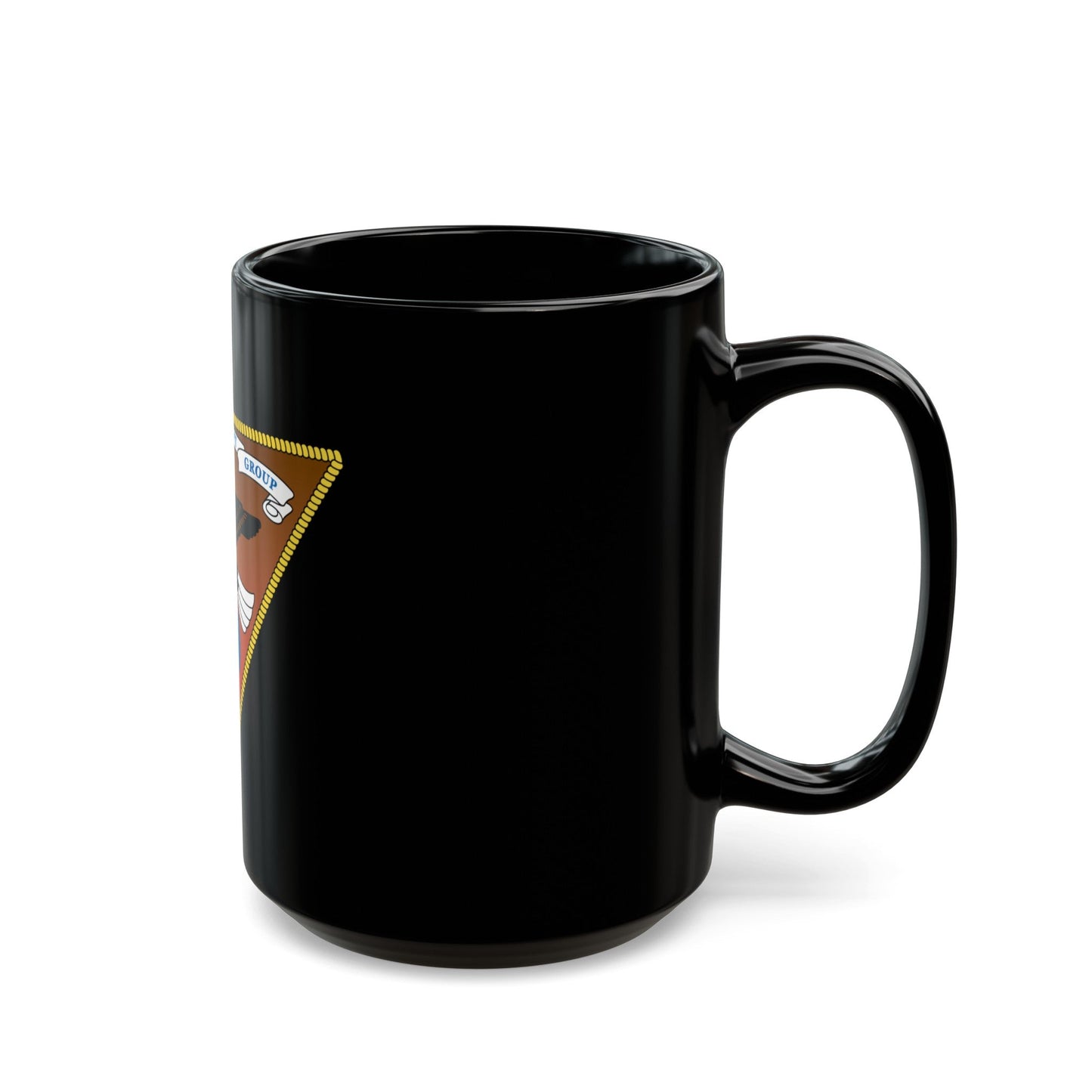 Marine Aircraft Group 13 alt (USMC) Black Coffee Mug-The Sticker Space