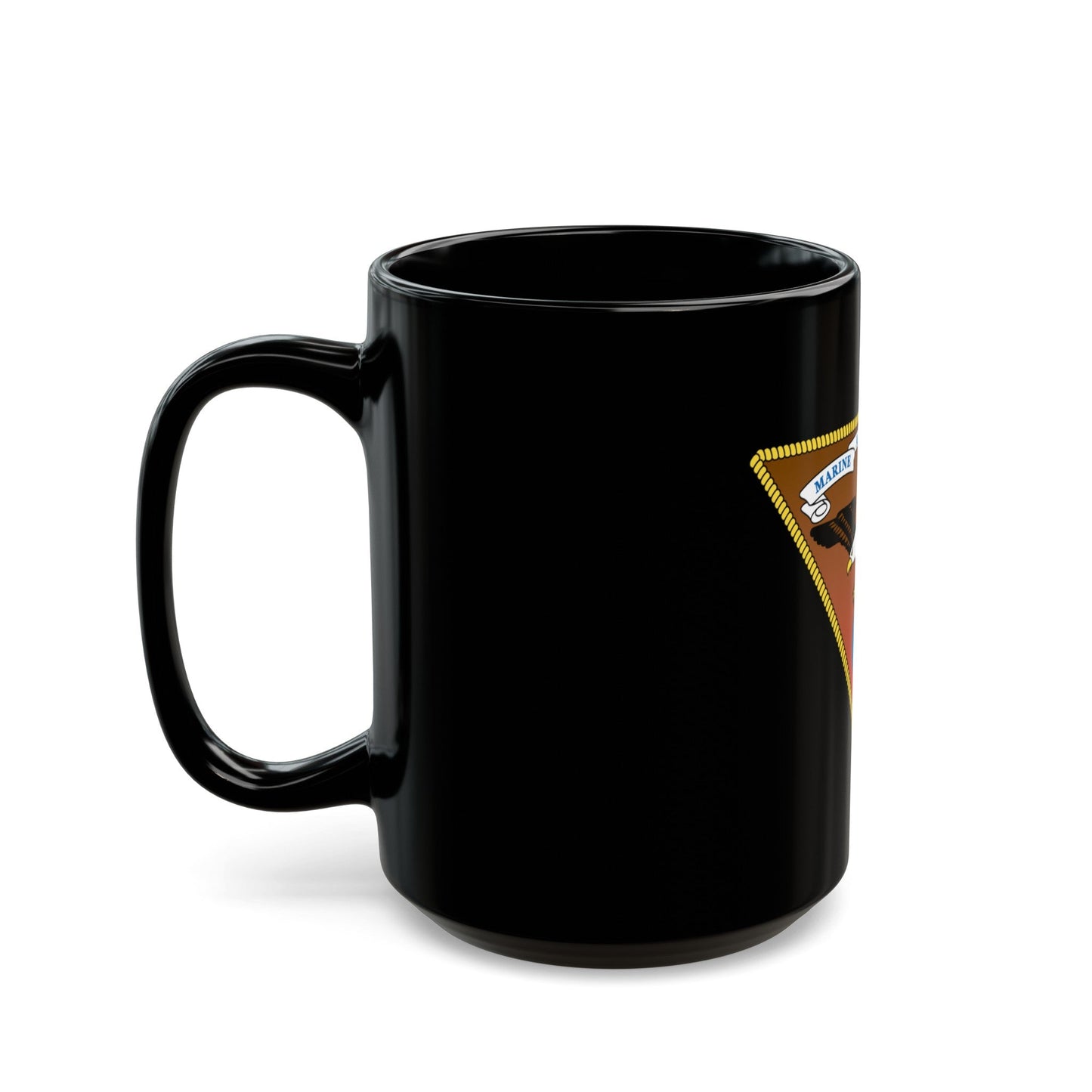 Marine Aircraft Group 13 alt (USMC) Black Coffee Mug-The Sticker Space