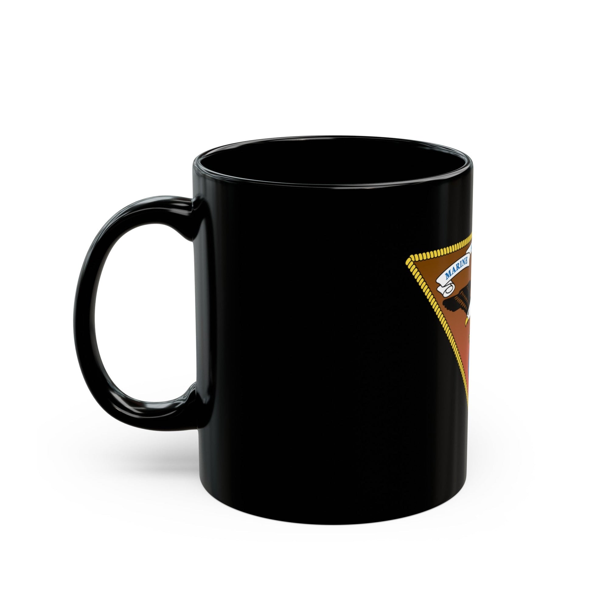 Marine Aircraft Group 13 alt (USMC) Black Coffee Mug-The Sticker Space