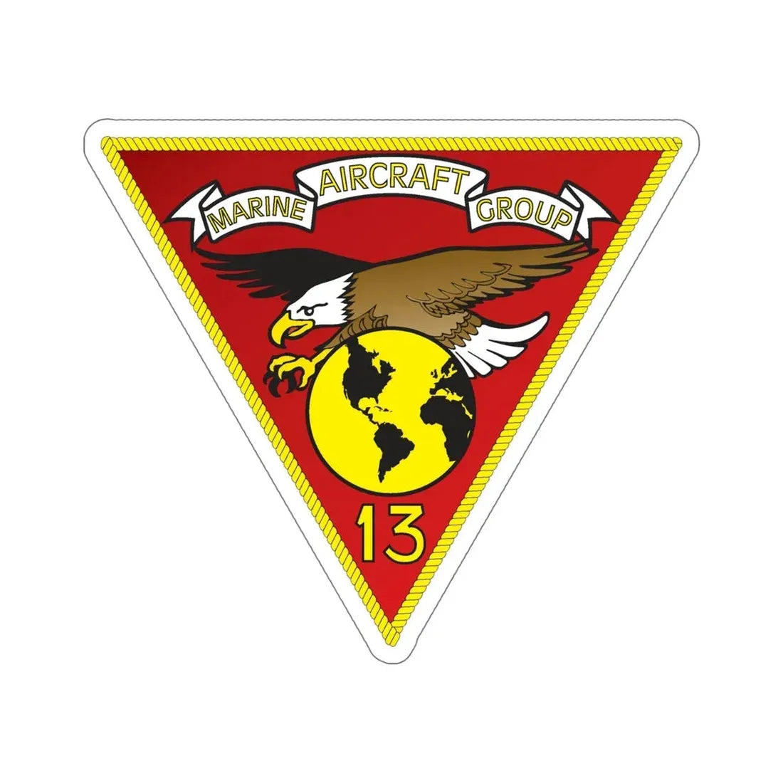 Marine Aircraft Group 13 (USMC) STICKER Vinyl Die-Cut Decal - The Sticker Space