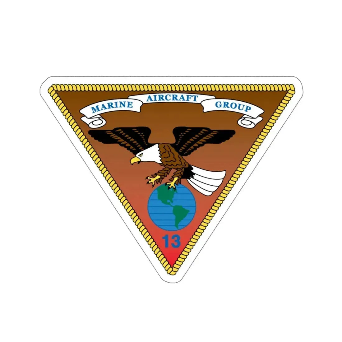 Marine Aircraft Group 13 v2 (USMC) STICKER Vinyl Die-Cut Decal - The Sticker Space