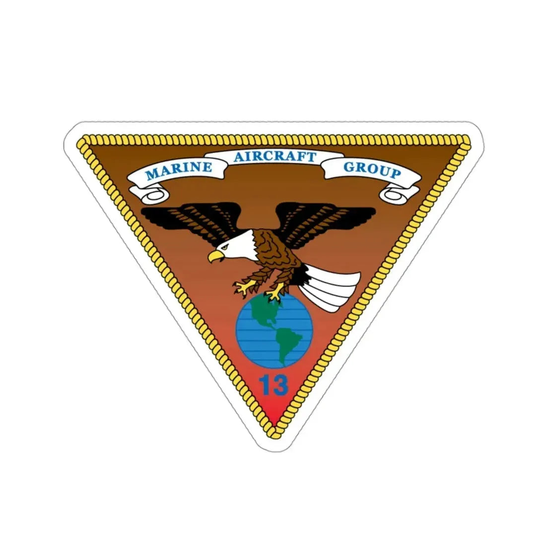 Marine Aircraft Group 13 v2 (USMC) STICKER Vinyl Die-Cut Decal - The Sticker Space