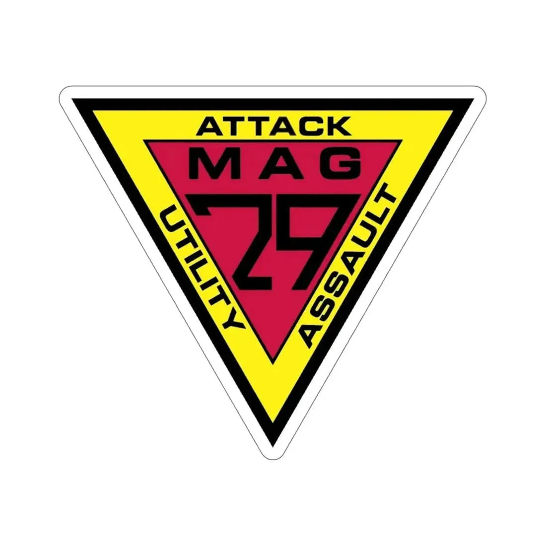 Marine Aircraft Group 29 (USMC) STICKER Vinyl Die-Cut Decal 5 Inch - The Sticker Space