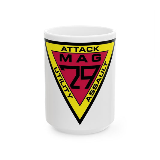 Marine Aircraft Group 29 (USMC) White Coffee Mug-15oz-The Sticker Space