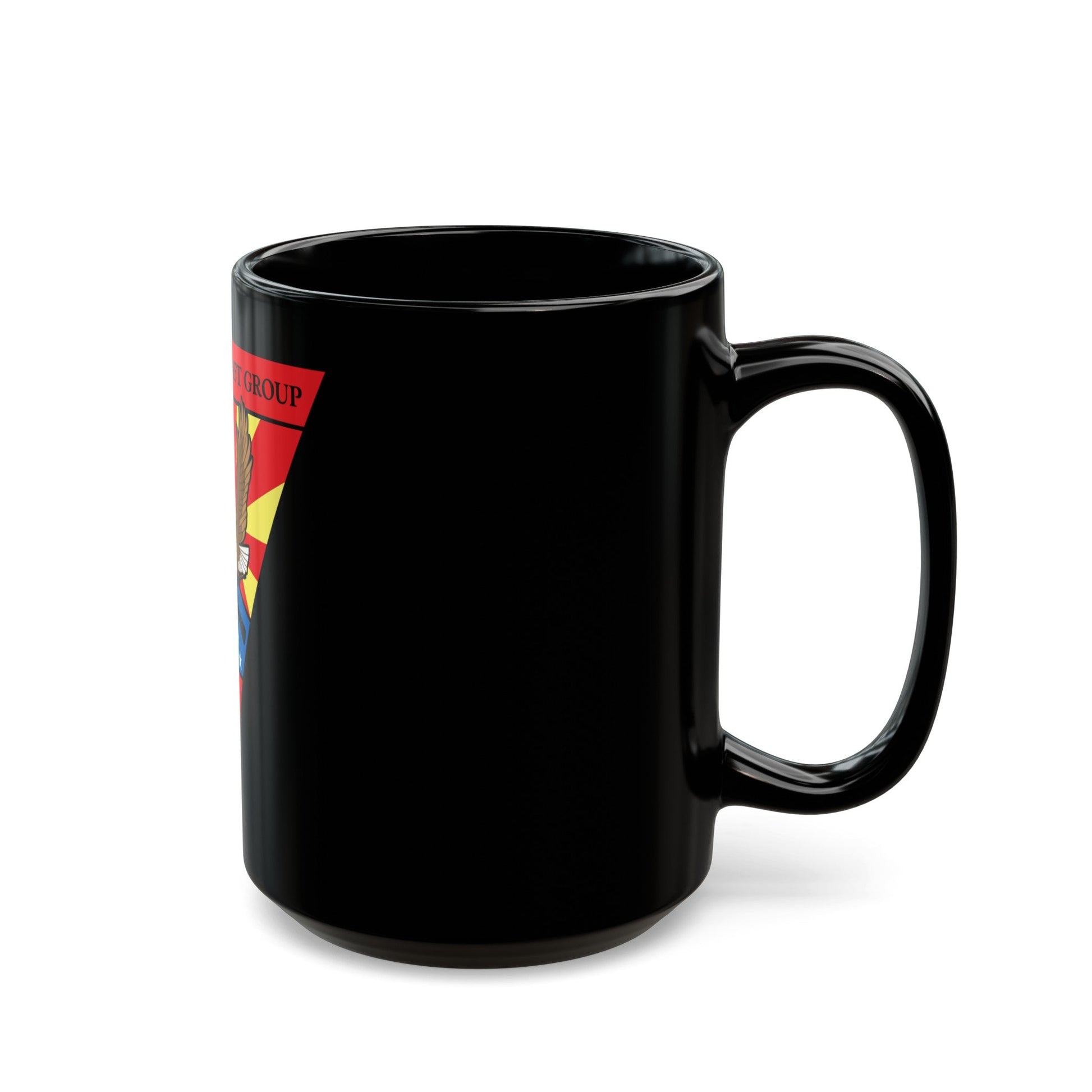 Marine Aircraft Group 36 (USMC) Black Coffee Mug-The Sticker Space