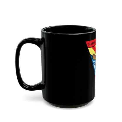 Marine Aircraft Group 36 (USMC) Black Coffee Mug-The Sticker Space