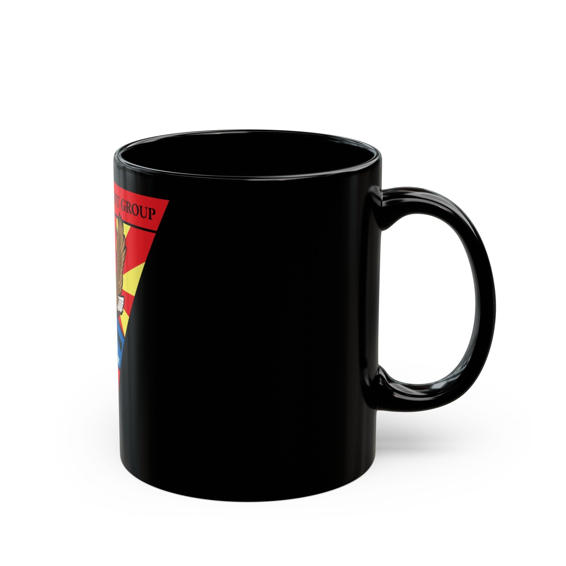 Marine Aircraft Group 36 (USMC) Black Coffee Mug-The Sticker Space