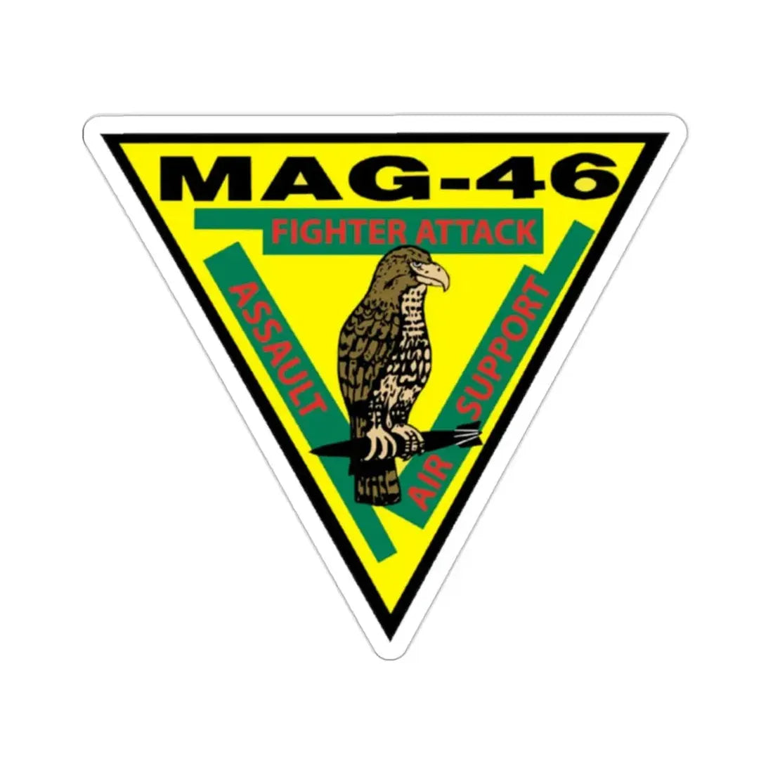 Marine Aircraft Group 46 (USMC) STICKER Vinyl Die-Cut Decal 2 Inch - The Sticker Space