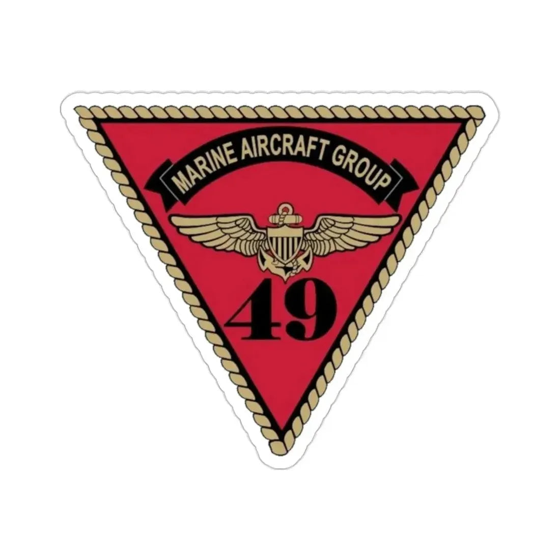 Marine Aircraft Group 49 (USMC) STICKER Vinyl Die-Cut Decal 2 Inch - The Sticker Space