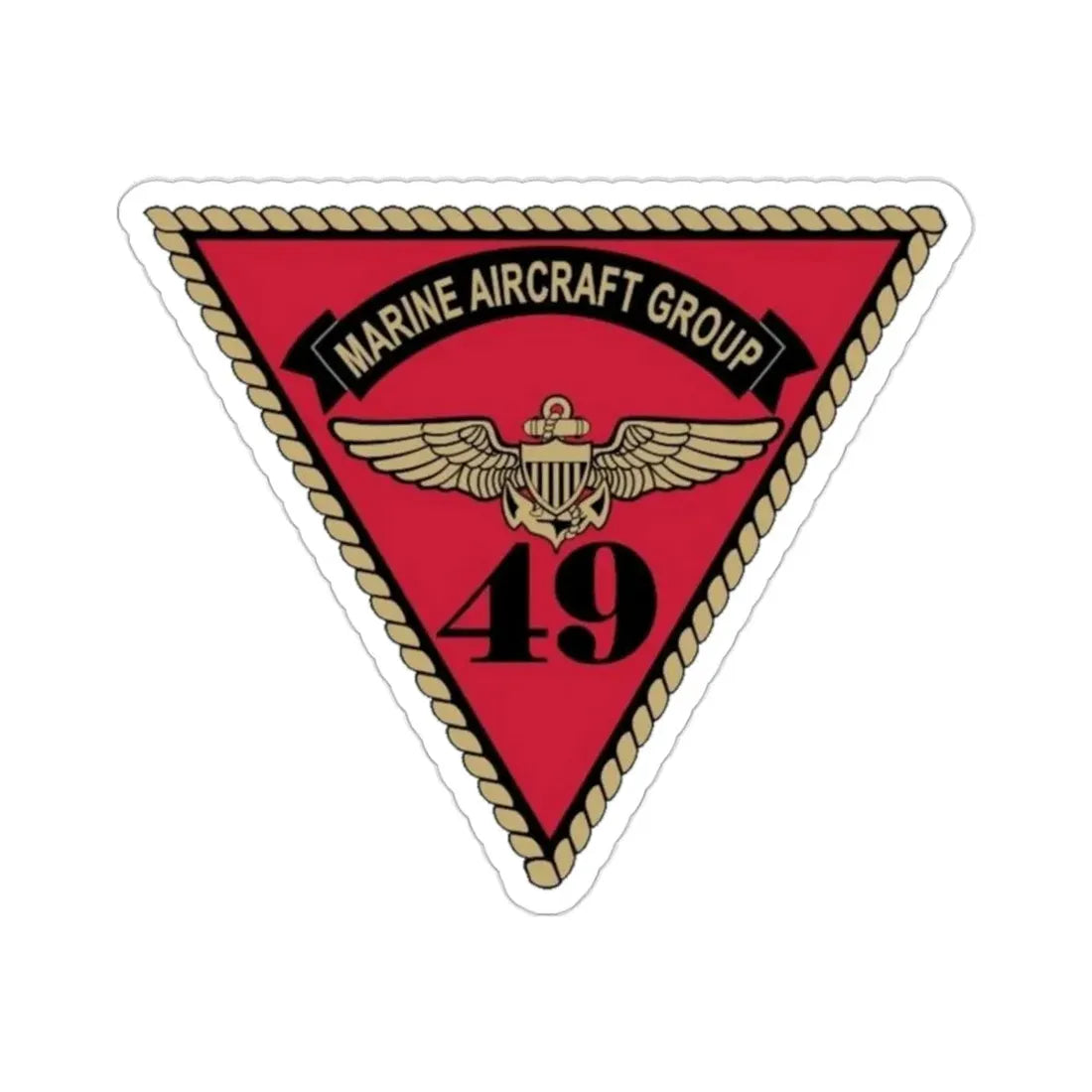 Marine Aircraft Group 49 (USMC) STICKER Vinyl Die-Cut Decal - The Sticker Space