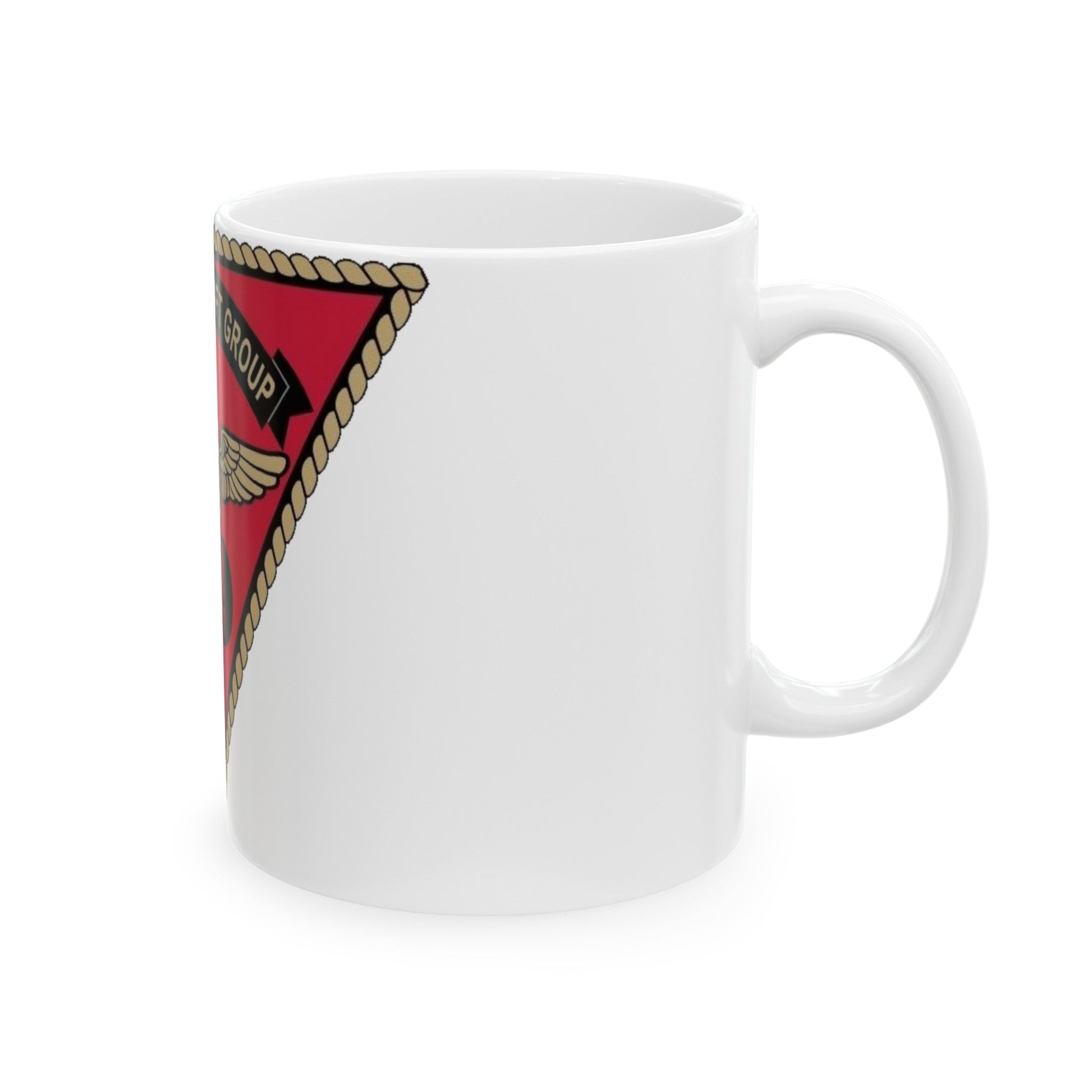 Marine Aircraft Group 49 (USMC) White Coffee Mug-The Sticker Space