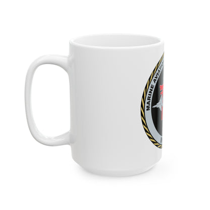 Marine Aviation Training System Site Iwakuni (USMC) White Coffee Mug-The Sticker Space