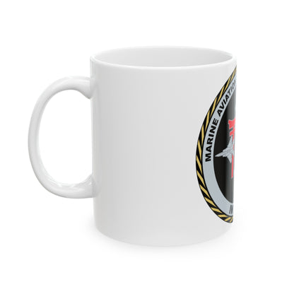 Marine Aviation Training System Site Iwakuni (USMC) White Coffee Mug-The Sticker Space