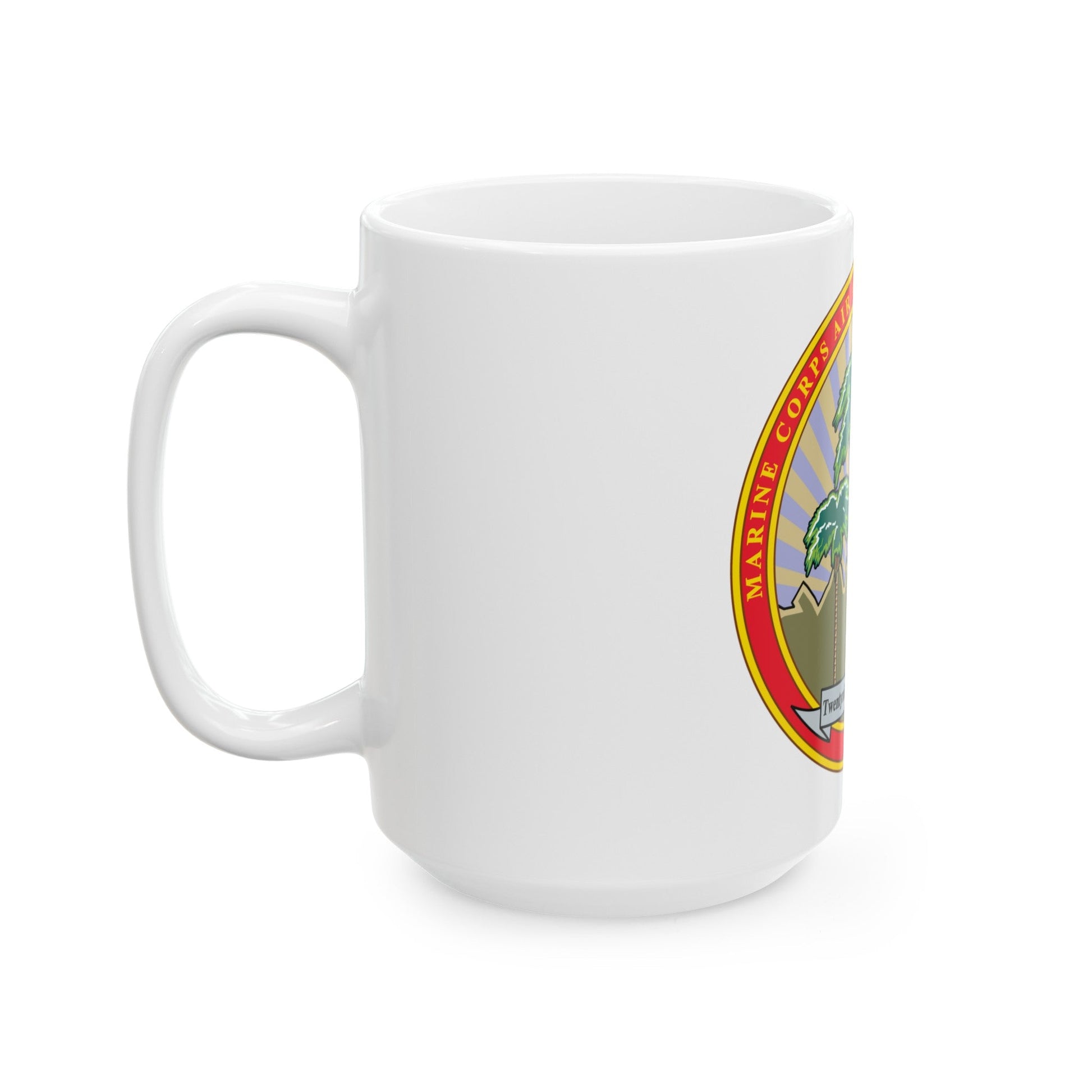 Marine Corps Air Ground Combat Center 29 Palms (USMC) White Coffee Mug-The Sticker Space