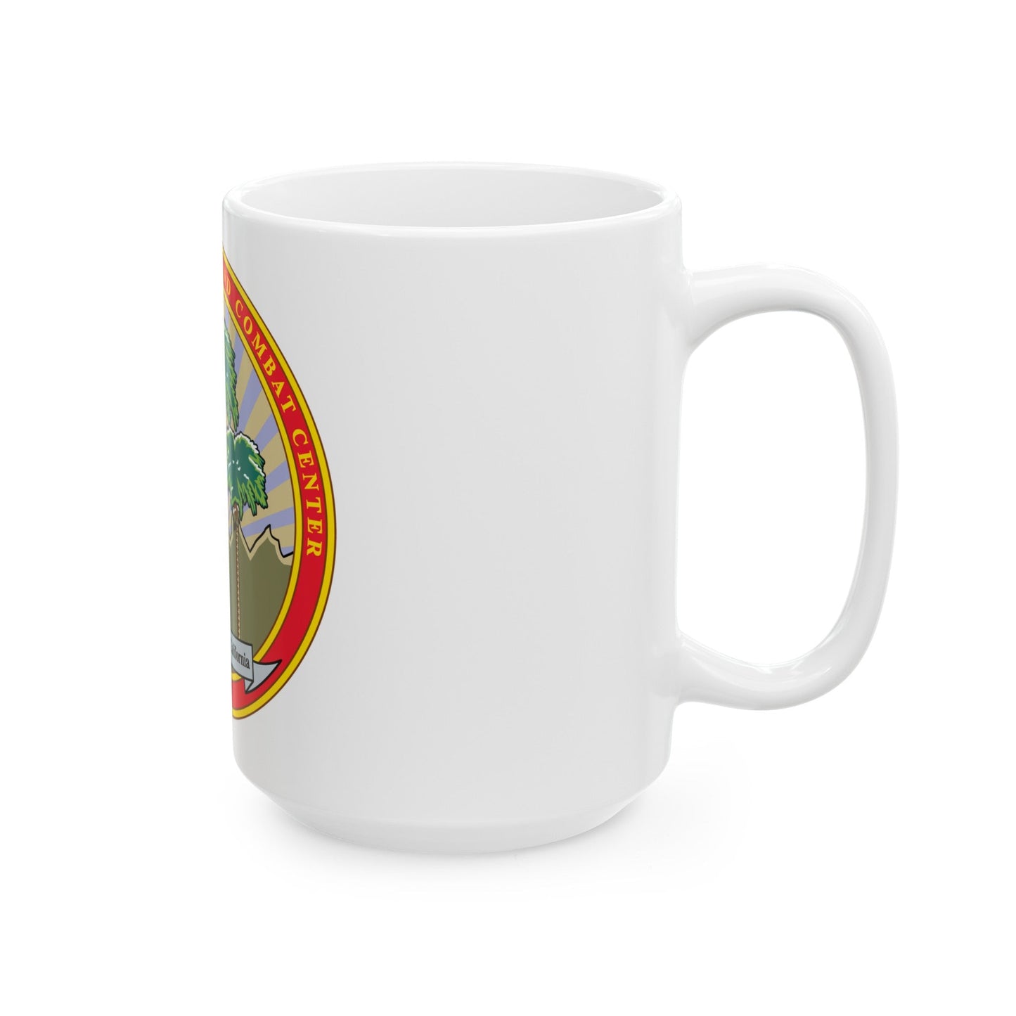 Marine Corps Air Ground Combat Center 29 Palms (USMC) White Coffee Mug-The Sticker Space