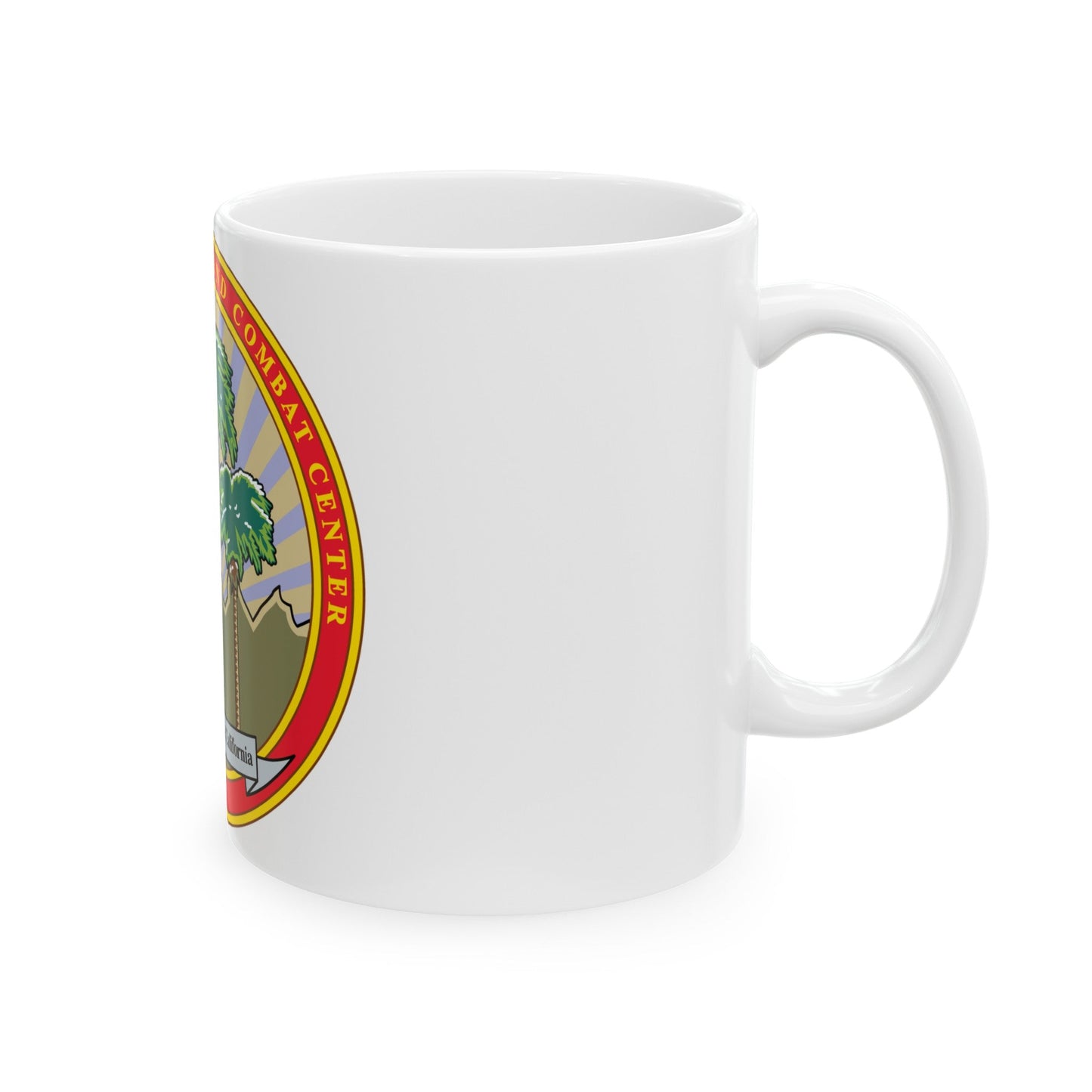 Marine Corps Air Ground Combat Center 29 Palms (USMC) White Coffee Mug-The Sticker Space