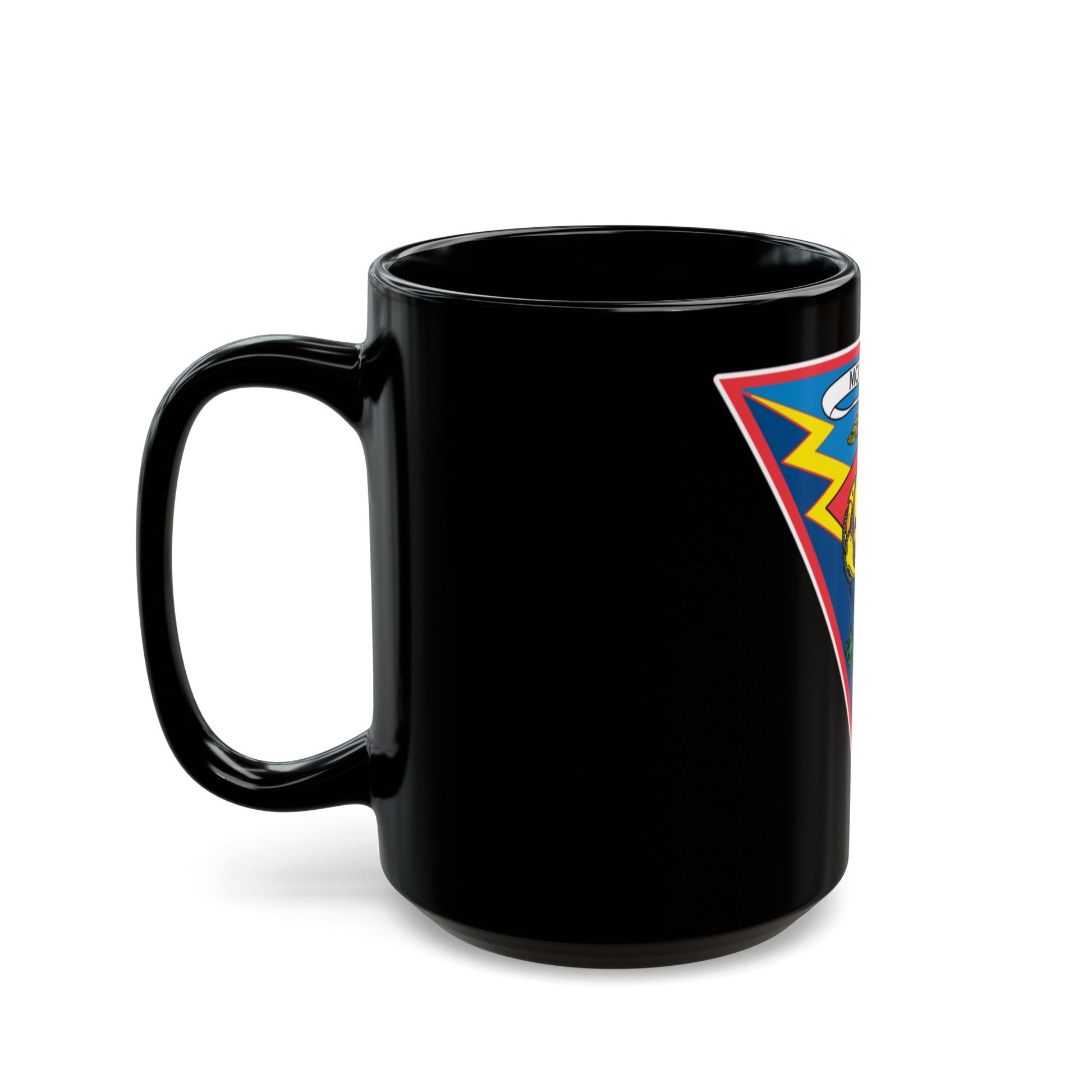 Marine Corps Air Station Miramar (USMC) Black Coffee Mug-The Sticker Space