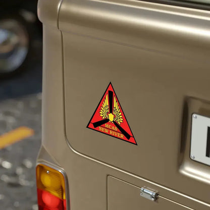 Marine Corps Air Station New River (USMC) Transparent STICKER Die-Cut Vinyl Decal - The Sticker Space