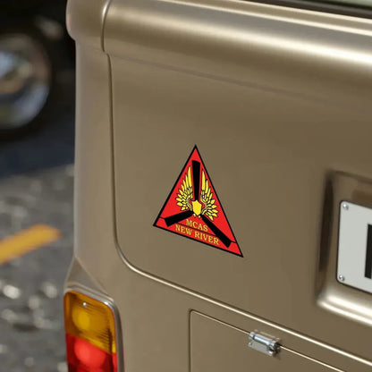 Marine Corps Air Station New River (USMC) Transparent STICKER Die-Cut Vinyl Decal - The Sticker Space