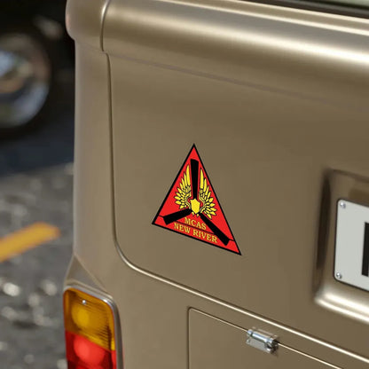 Marine Corps Air Station New River (USMC) Transparent STICKER Die-Cut Vinyl Decal - The Sticker Space