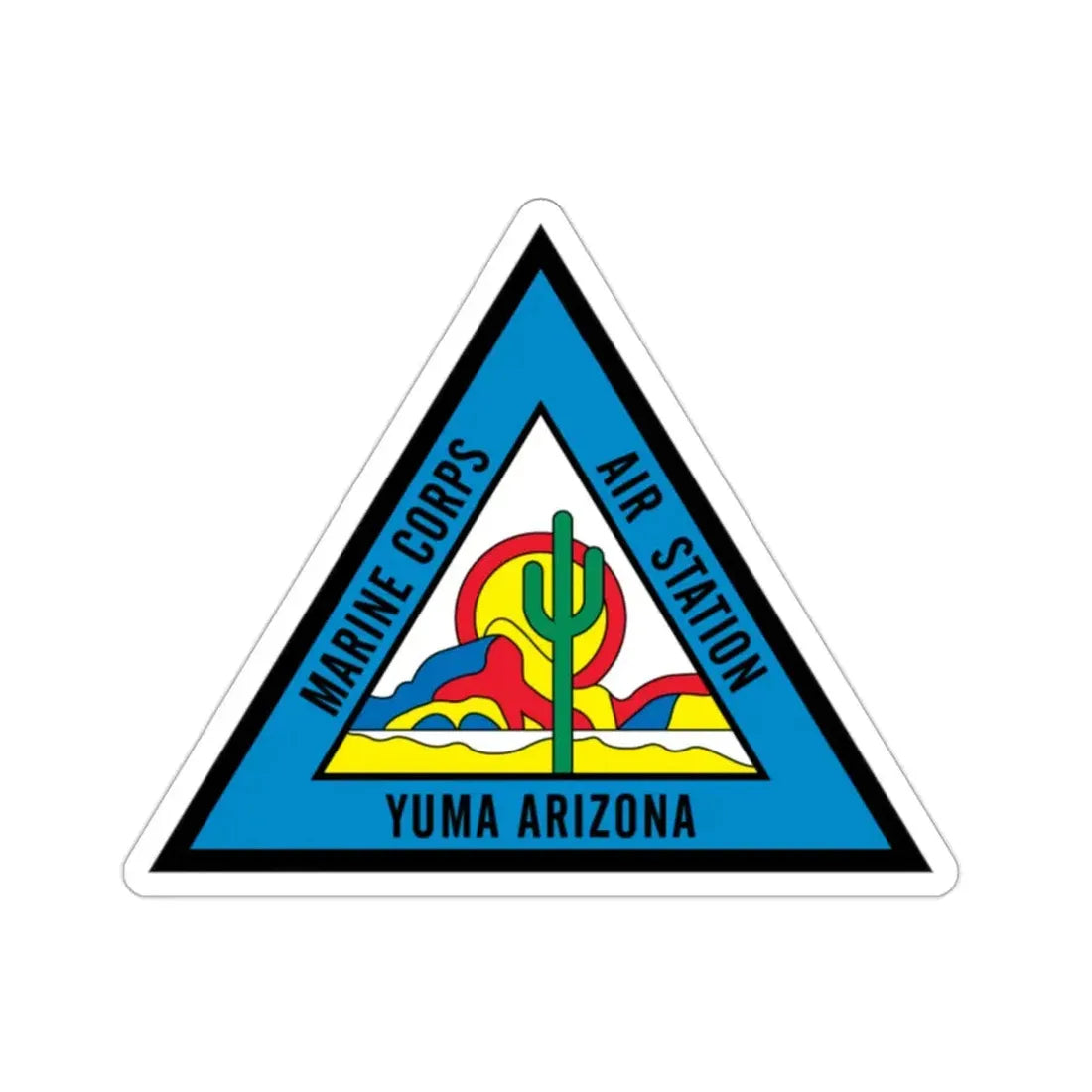 Marine Corps Air Station Yuma (USMC) STICKER Vinyl Die-Cut Decal 2 Inch - The Sticker Space