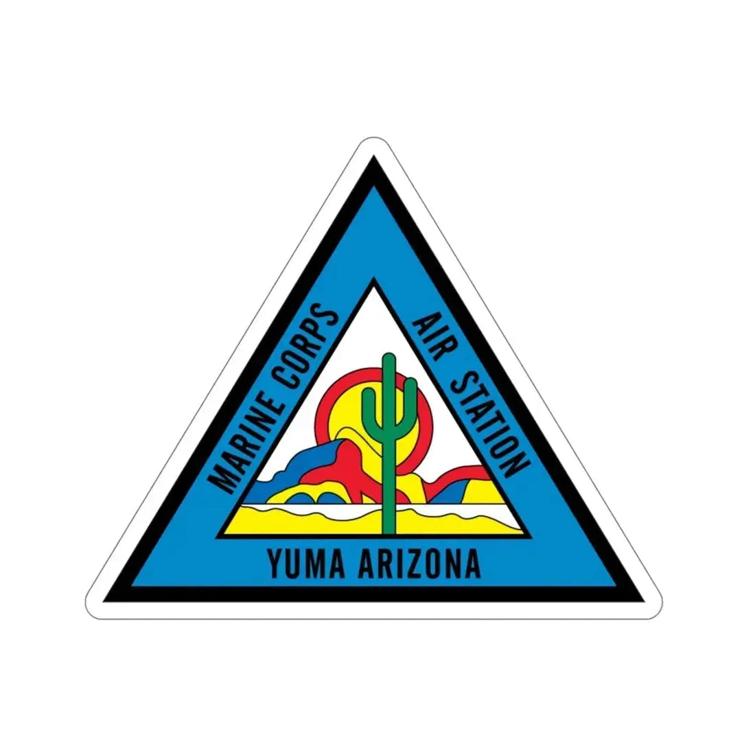 Marine Corps Air Station Yuma (USMC) STICKER Vinyl Die-Cut Decal 6 Inch - The Sticker Space