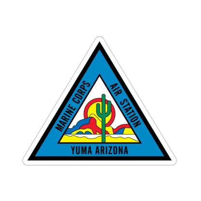 Marine Corps Air Station Yuma (USMC) STICKER Vinyl Die-Cut Decal - The Sticker Space