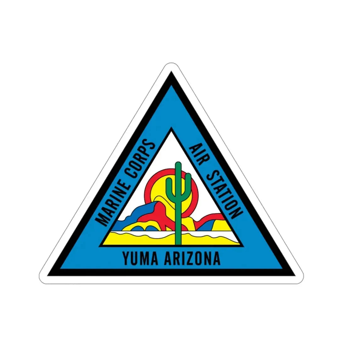 Marine Corps Air Station Yuma (USMC) STICKER Vinyl Die-Cut Decal - The Sticker Space