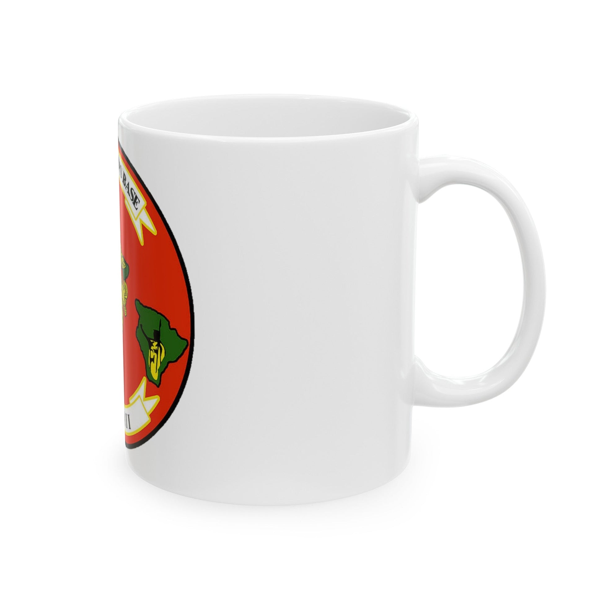 Marine Corps Base Hawaii (USMC) White Coffee Mug-The Sticker Space