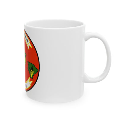 Marine Corps Base Hawaii (USMC) White Coffee Mug-The Sticker Space