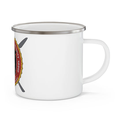 Marine Corps Embassy Security Group Reg 7 (USMC) Enamel Mug-12oz-The Sticker Space