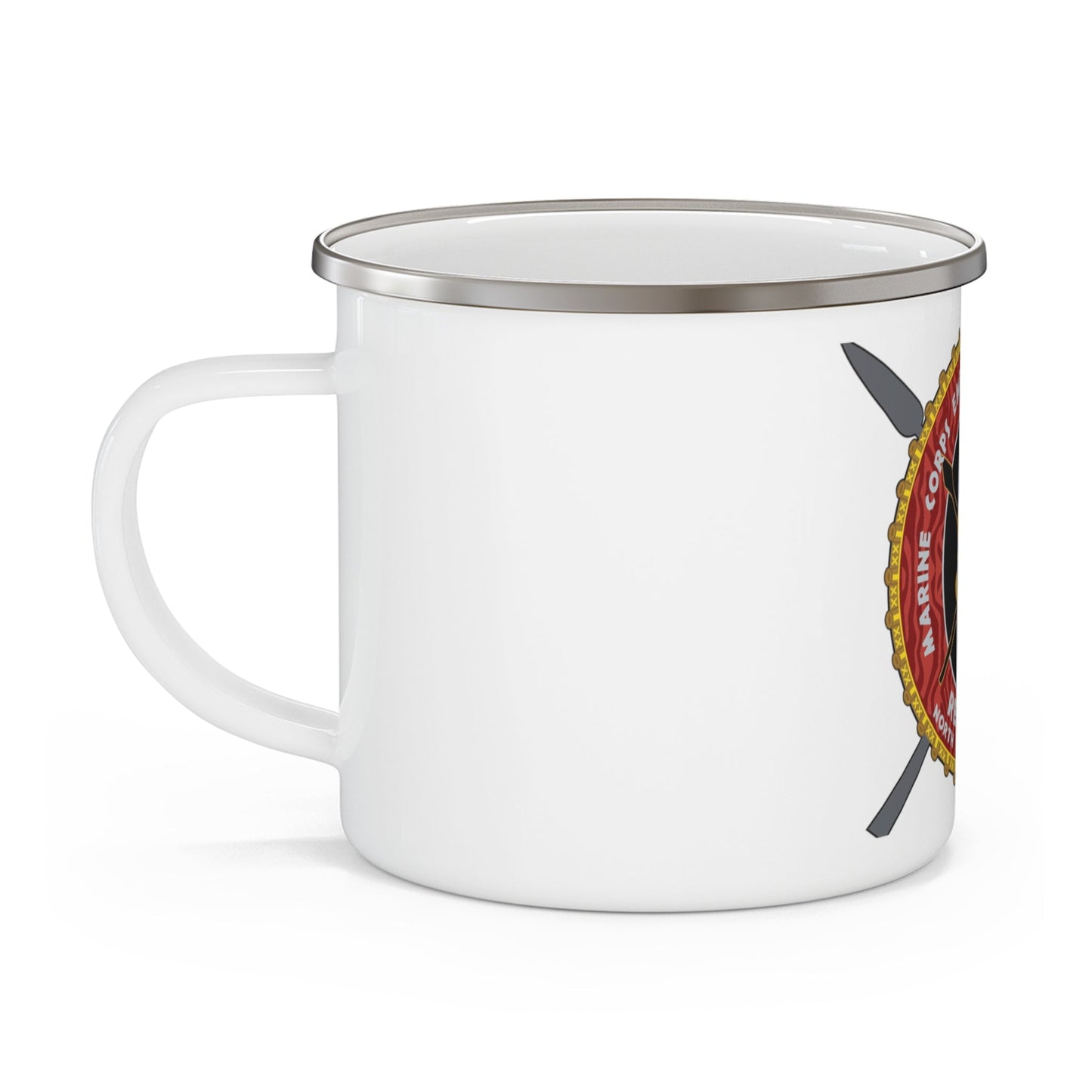 Marine Corps Embassy Security Group Reg 7 (USMC) Enamel Mug-12oz-The Sticker Space