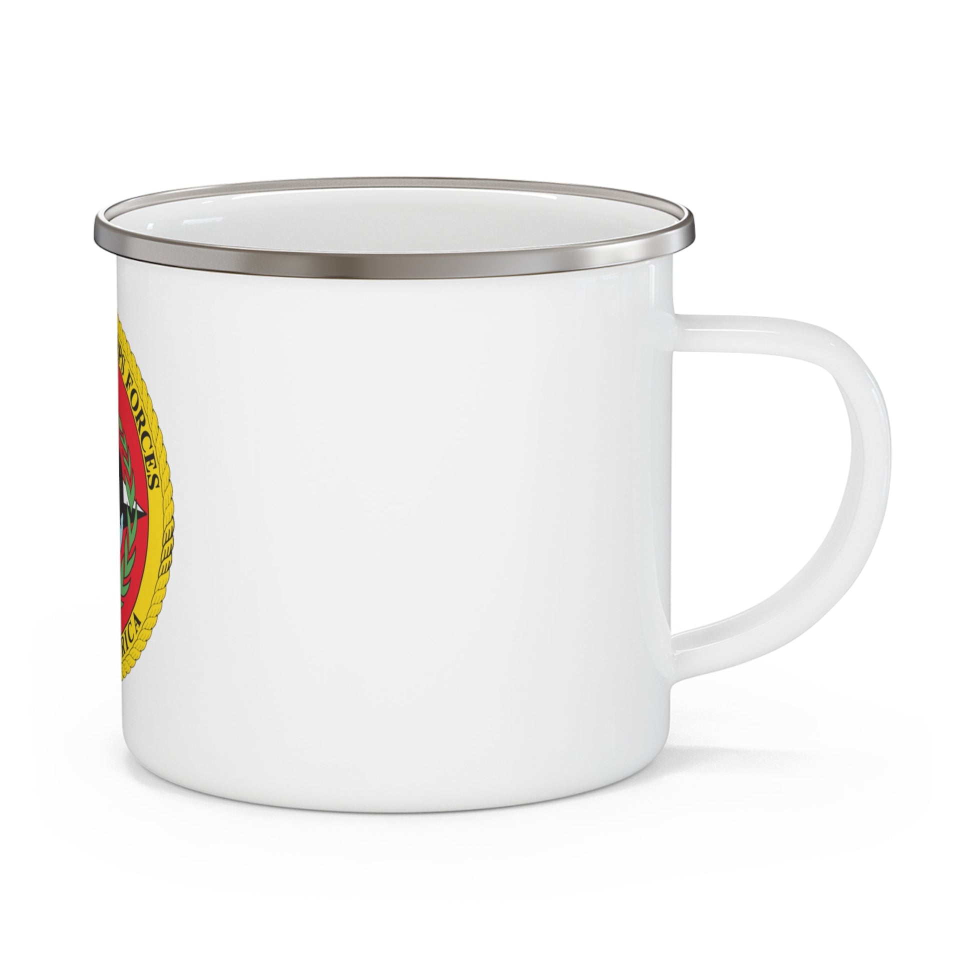 Marine Corps Forces Europe Africa (USMC) Enamel Mug-12oz-The Sticker Space