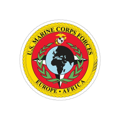 Marine Corps Forces Europe Africa (USMC) STICKER Vinyl Die-Cut Decal 3 Inch - The Sticker Space