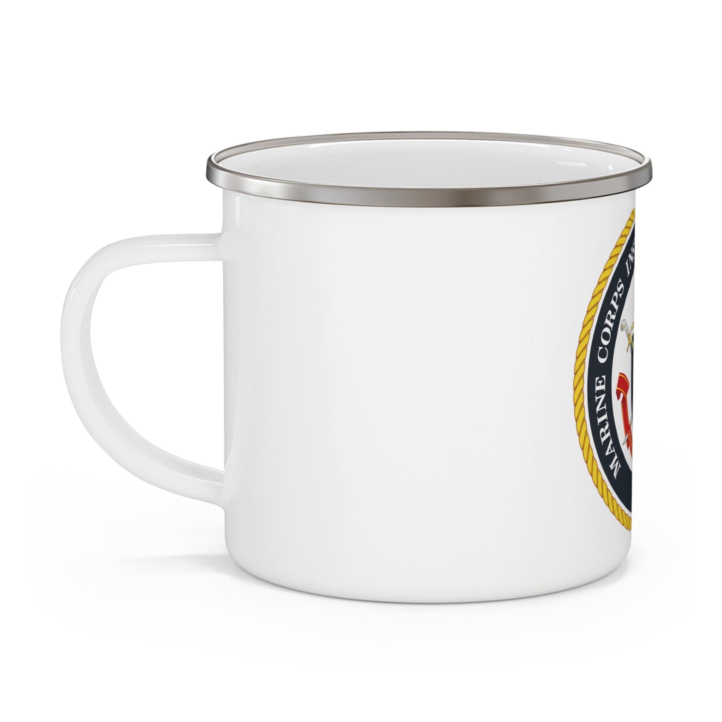 Marine Corps Installations Command Government and External Affairs (USMC) Enamel Mug-12oz-The Sticker Space